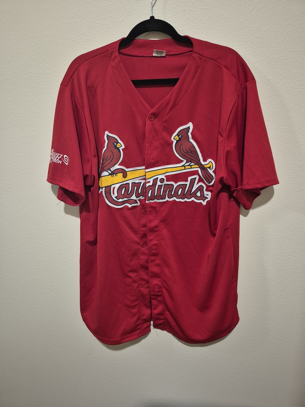 St Louis Cardinals SGA Stadium Giveaway Jersey Unisex Red XL MLB